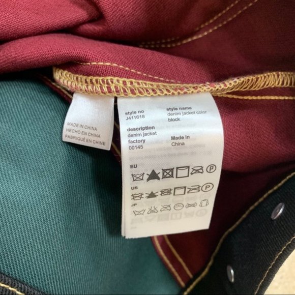 WeSC Colorblock Denim Jacket - Picture 8 of 10